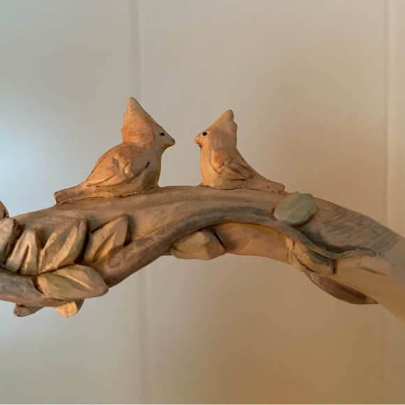 Jim Shore “Follow Your Path” White Woodland Easter Basket with Eggs - Picture 9 of 16